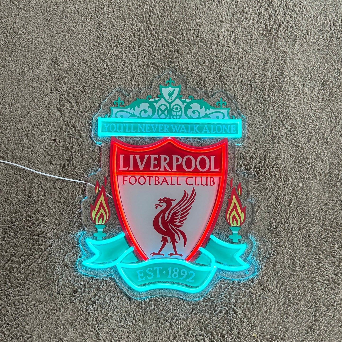 GlowFC LED‑Logo